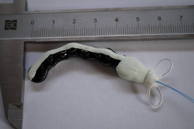 Long vibrating ceramic chip shown in the February 2026 custom quote