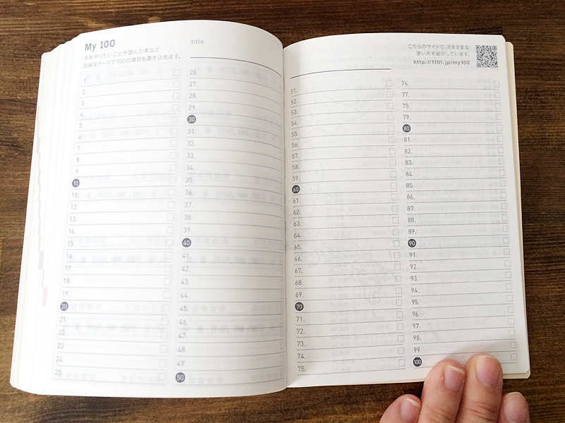 2017年ほぼ日手帳 2017年ほぼ日手帳