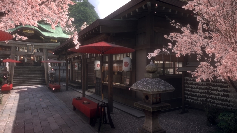【VRChat】Japan Shrineに春が来た -Japan Shrine[spring]- - oka-vrc旅行記 | VRChat ...