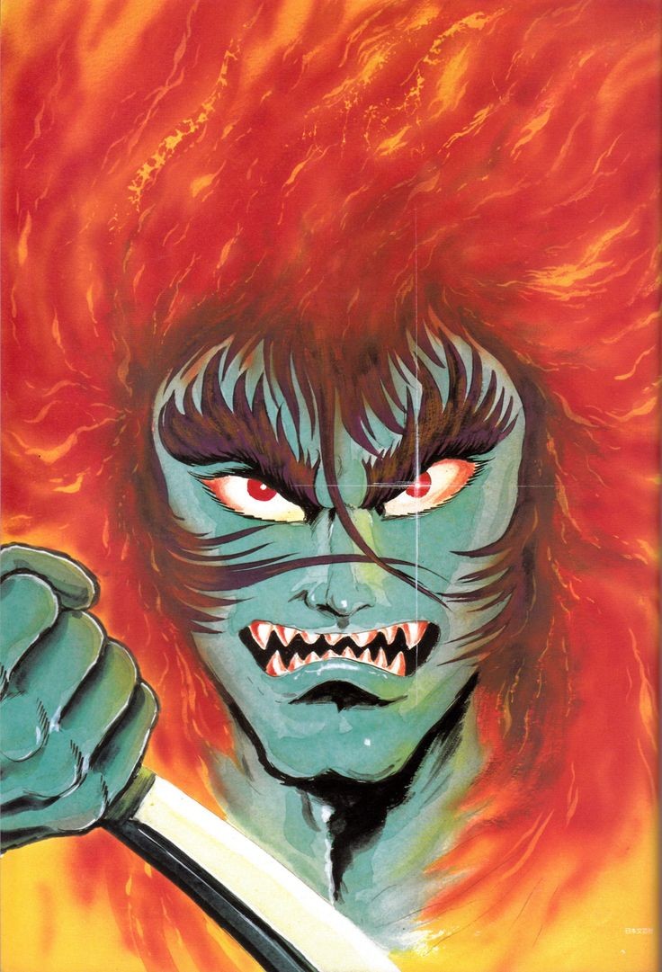 ☆バイオレンスジャック～地獄街～・セル画①・アイラ武藤の大判