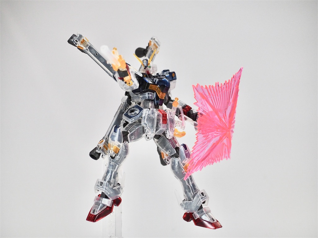 完成レビュー】RG クロスボーン・ガンダムX1 ガンダムベース限定クリア