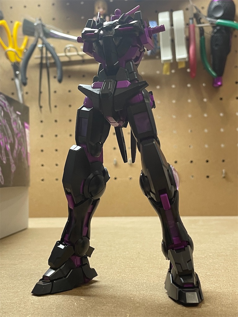 【イベント限定】MG GUNDAM EXIA（ガンダムエクシア）ネオンパープル Amazon | バンダイ(BANDAI) 【イベント限定】MG 1/100 ガンダム