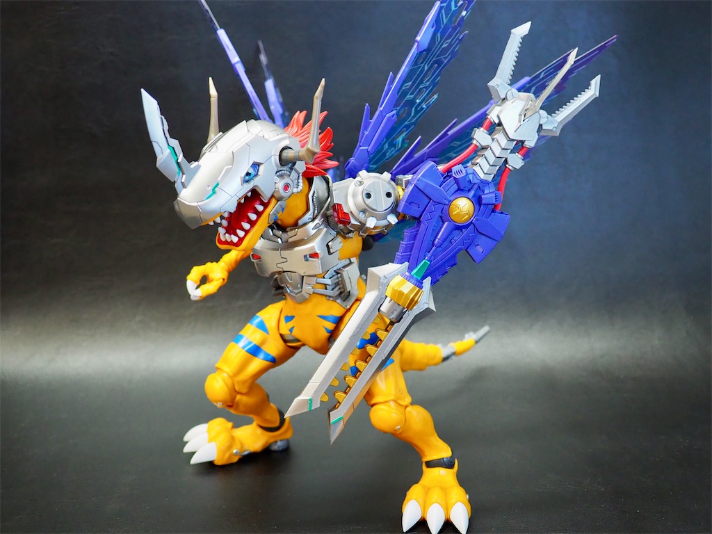 レビュー】Figure-rise Standard Amplified メタルグレイモンは