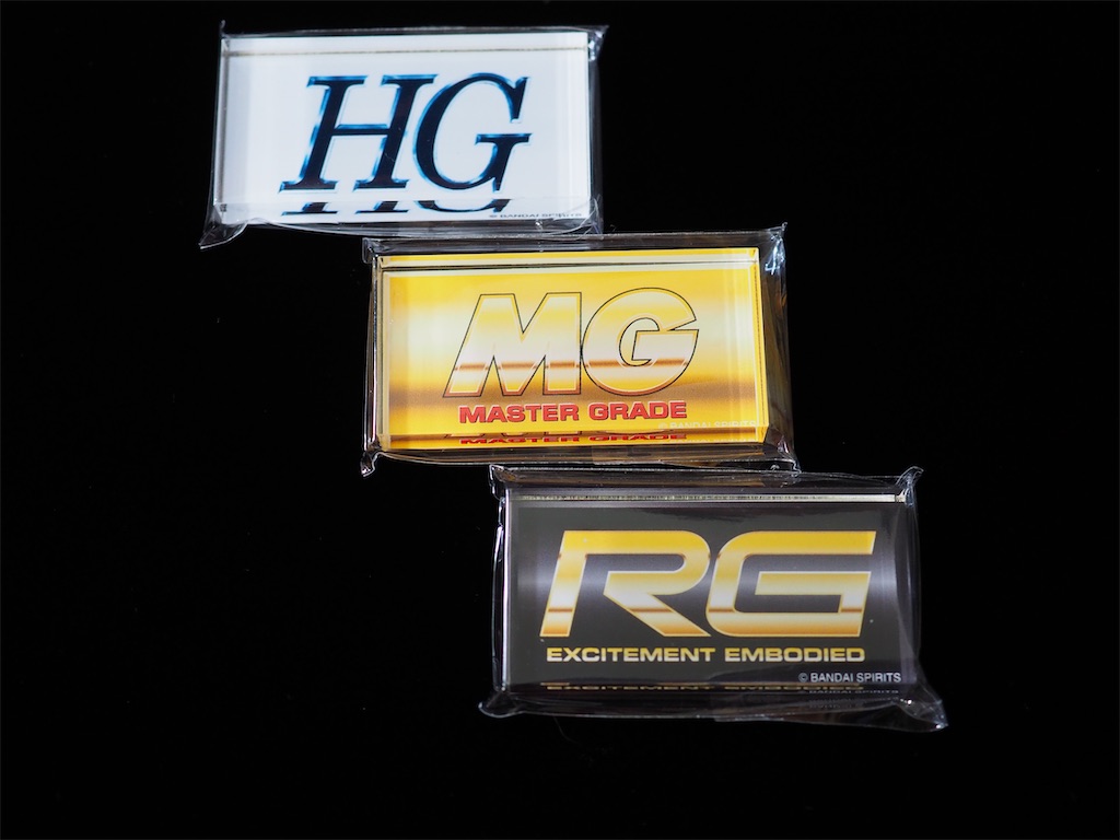 【非売品】MG HGガンダム ゴールドコーティング ＆アクリルロゴ＆エコバッグ 非売品】MG HGガンダム ゴールドコーティング ＆アクリルロゴ