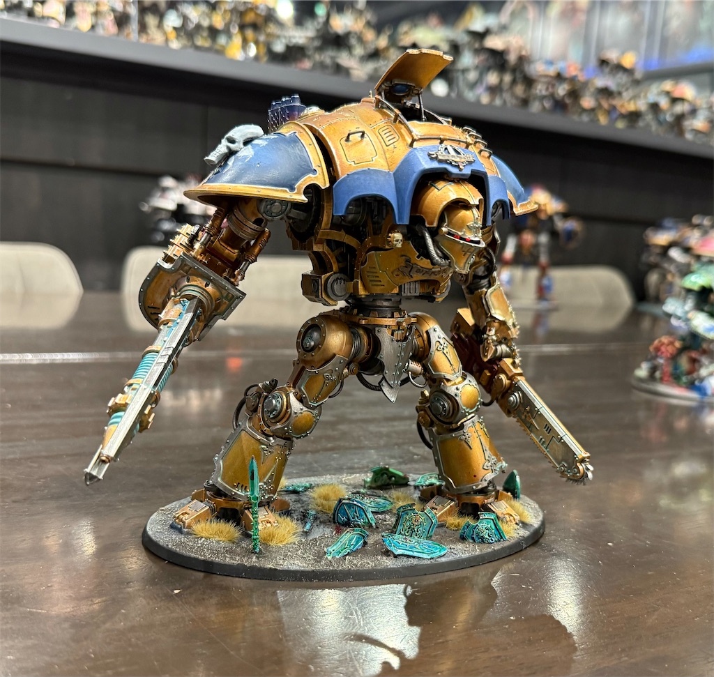 ウォーハンマー インペリアルナイト カニスレックス 全塗装 完成品 ウォーハンマー公式JPN on X: 