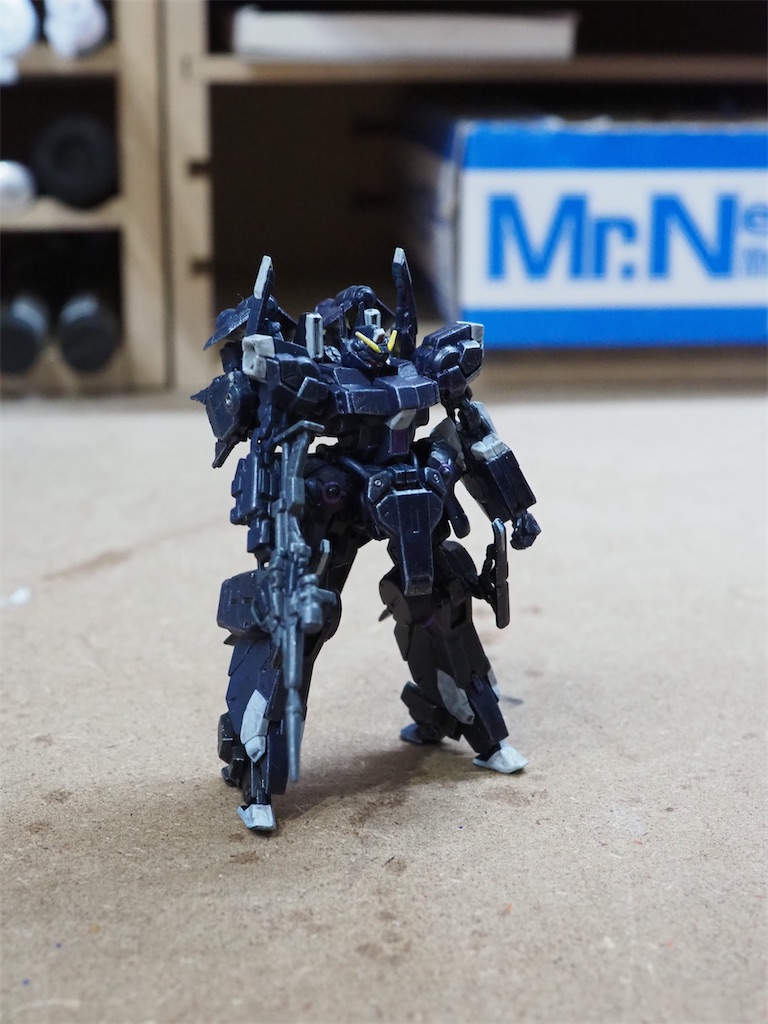 ガンダムアーティファクト　シルヴァ•バレト•サプレッサー　塗装済み完成品 ガンダムアーティファクト シルヴァ・バレト・サプレッサー 塗装