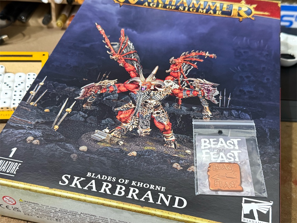 塗装日記】スカーブランド(SKARBRAND)を塗るのに1ヶ月近くかかって