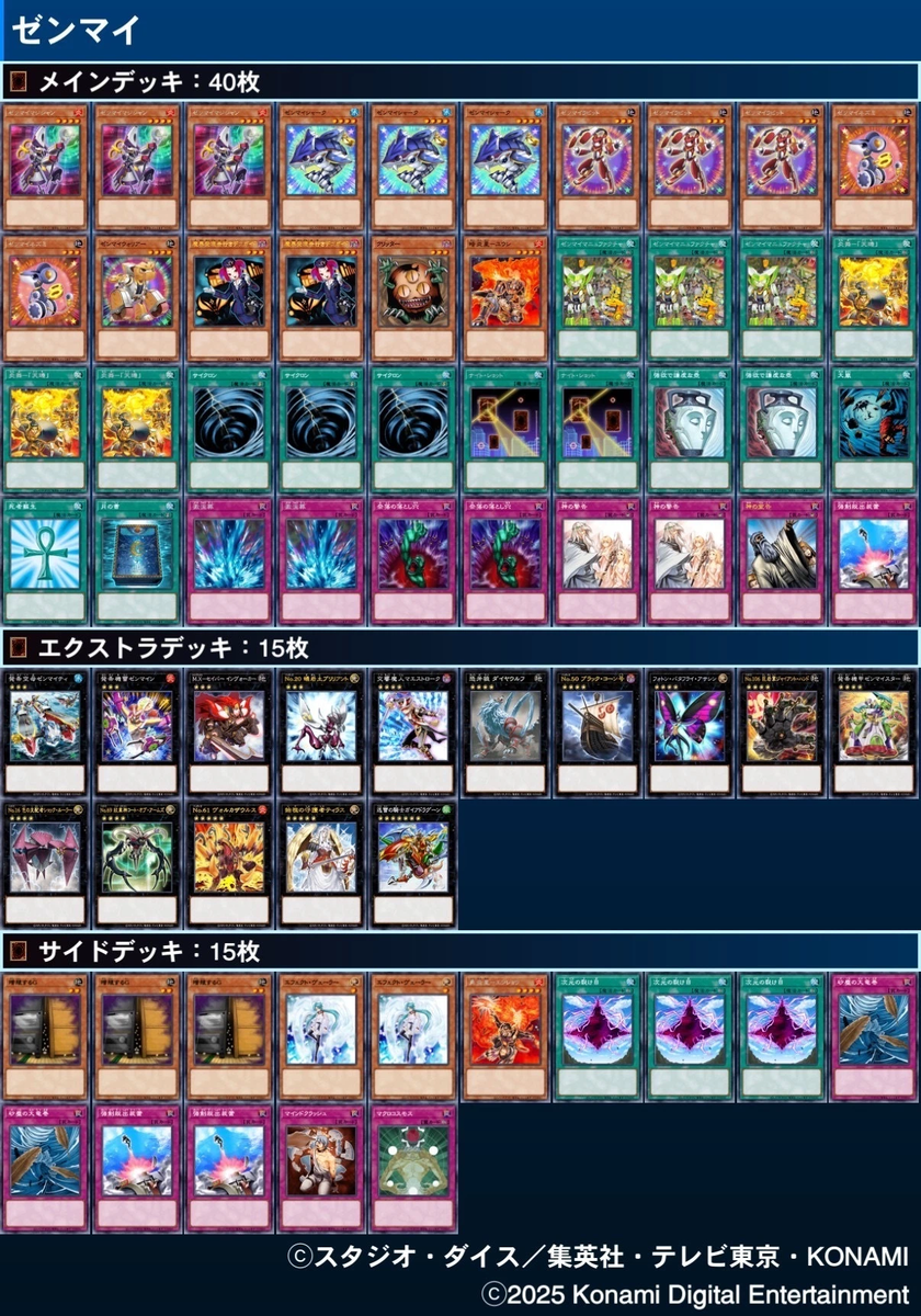 1209環境ゼンマイの展開パターン - 遊戯王書いてく。