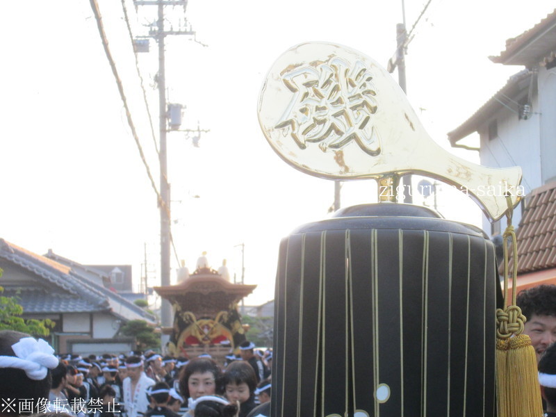 五月二十二日 磯之上町修理入魂式 - 地車祭華