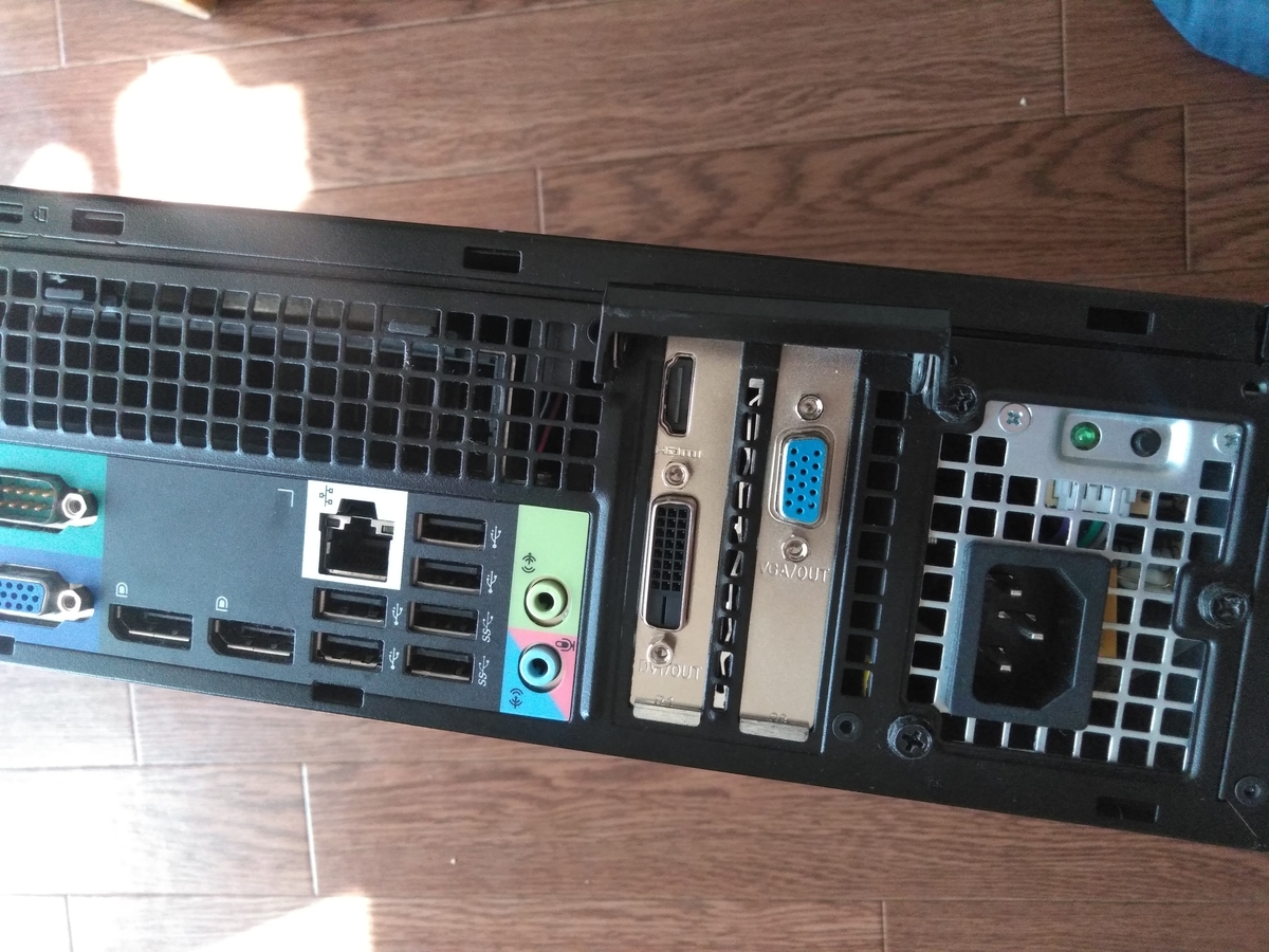 Optiplex7010 Sffにグラボを増設する Gt710 創成ミライ Optiplex7010 Sffにグラボを増設する Gt710 創成ミライ