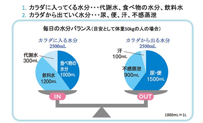 梅雨明けから要注意 かくれ脱水 4つのチェックと対策方法 まいにちdoda はたらくヒントをお届け