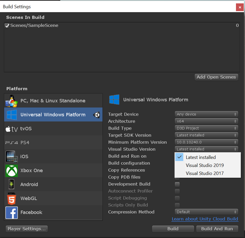 Hololens 2 アプリを実行するときに Visual Studio 2019 でエミュレーターが表示されない かずきのblog Hatena