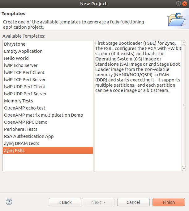 ZYBOZ720でUbuntu 16.04 LTSを動かす(2) FSBLとデバイスツリーの作成 メモ置き場