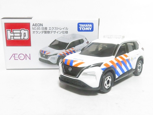 トミカ イオン限定　日産エクストレイル オランダ警察デザイン仕様 6台 イオン限定トミカ 日産エクストレイル オランダ警察 - お気楽忍者の