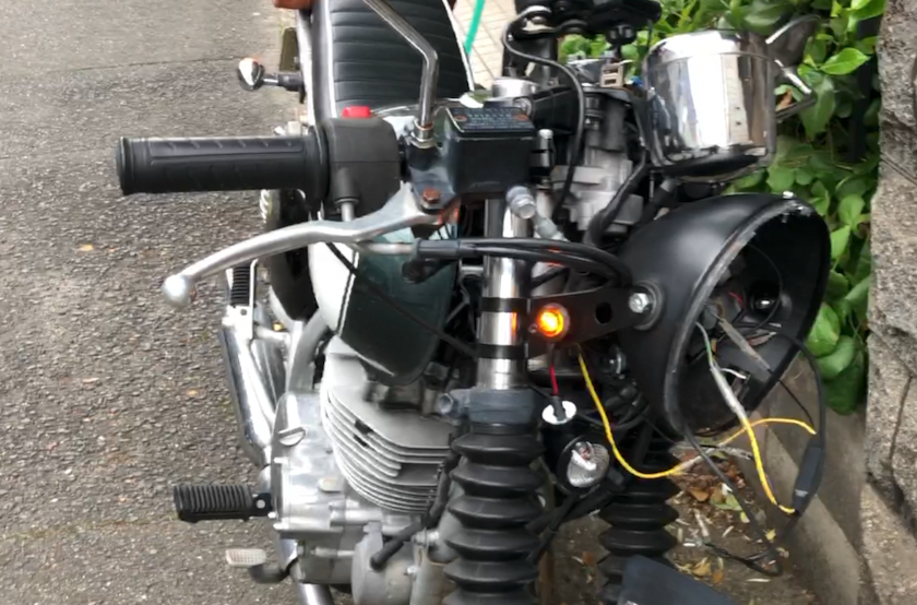 バイク】ST250 Etypeにウインカーをいろいろ取り付けてみる！（ST250E