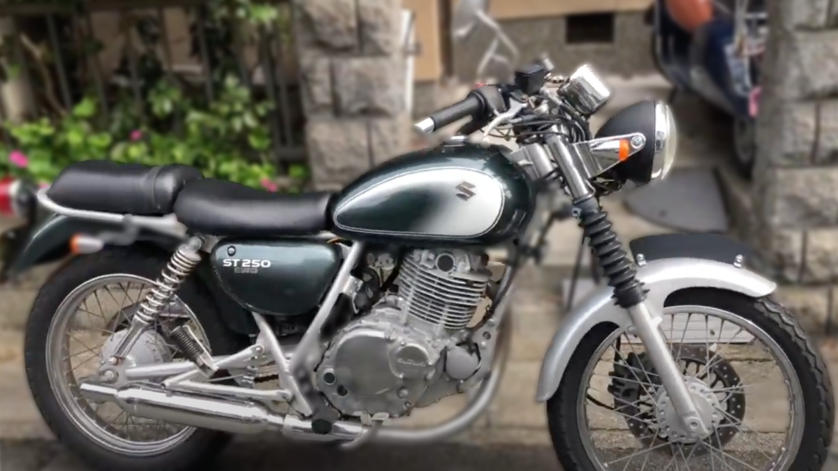 ST250用キャプトンマフラー