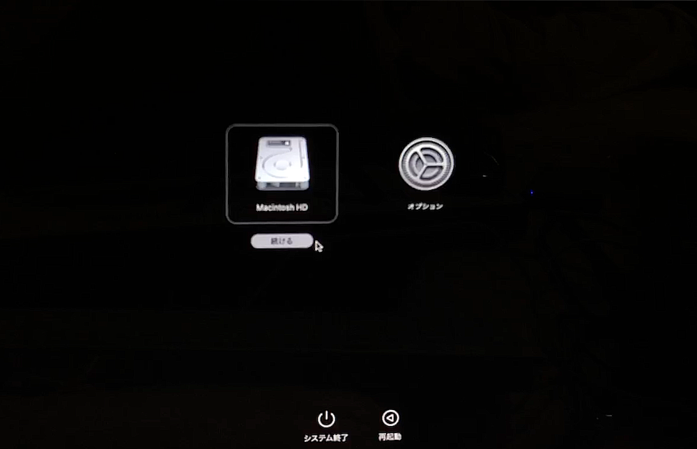 起動オプション