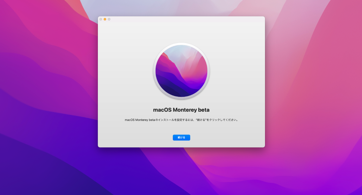 macOS Montereyをクリーンインストールする方法（とベータ版の検証