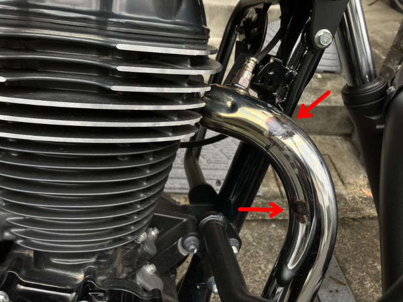 〈TAMA〉GB350用 大和ステンレスマフラー+マフラーガード TAMA様専用〉GB350用 大和ステンレスマフラー+マフラーガード - メルカリ