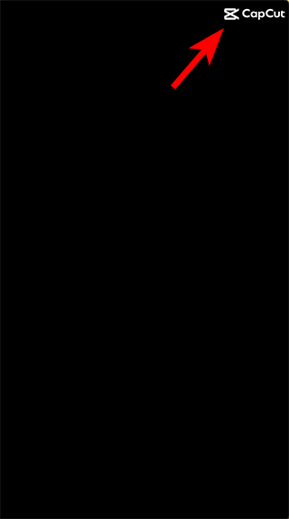 「CapCut」というロゴが右上につく