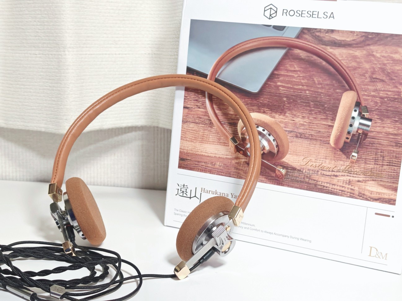 ROSE TECHNICS 遠山 オンイヤーヘッドホン 流行】お洒落なオンイヤーヘッドホン！「Rose Technics DISTANT