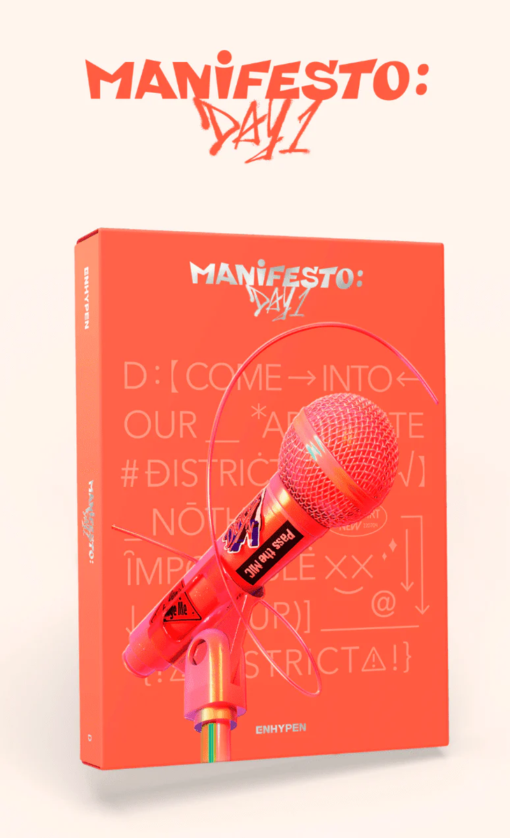 ENHYPEN　未開封　MANIFEST DAY1 Amazon.co.jp: ENHYPEN 3rd ミニアルバム - MANIFESTO : DAY 1