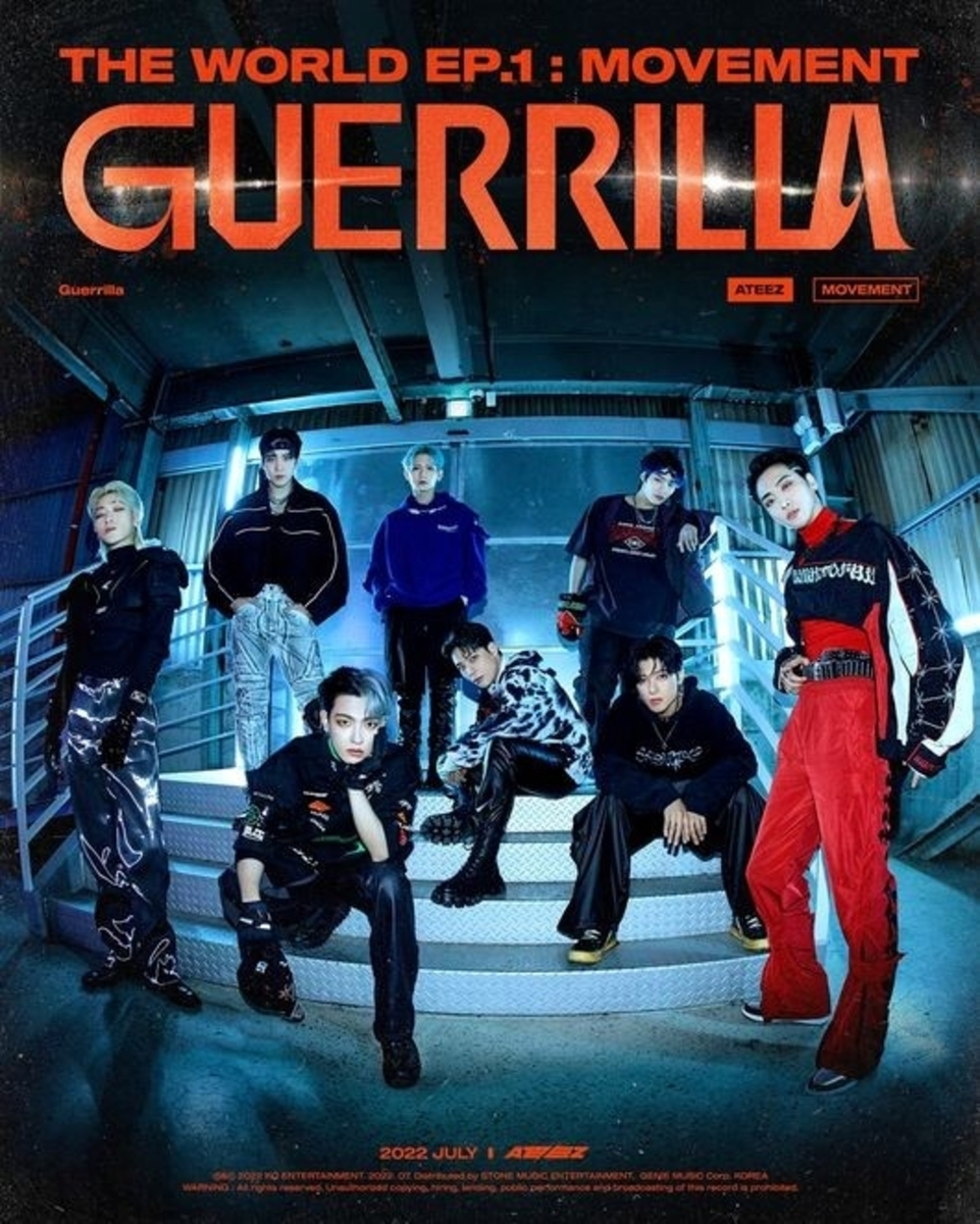 【歌詞和訳】Guerilla：ゲリラ - ATEEZ：エイティーズ