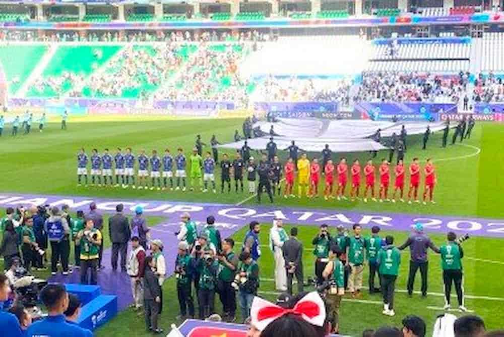 日本が4-2でベトナムに勝利