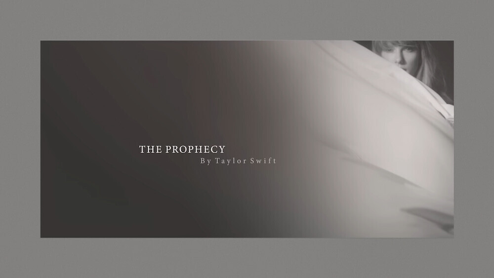 <歌詞和訳> The Prophecy - Taylor Swift：テイラー・スイフト (ザ・プロペシー)