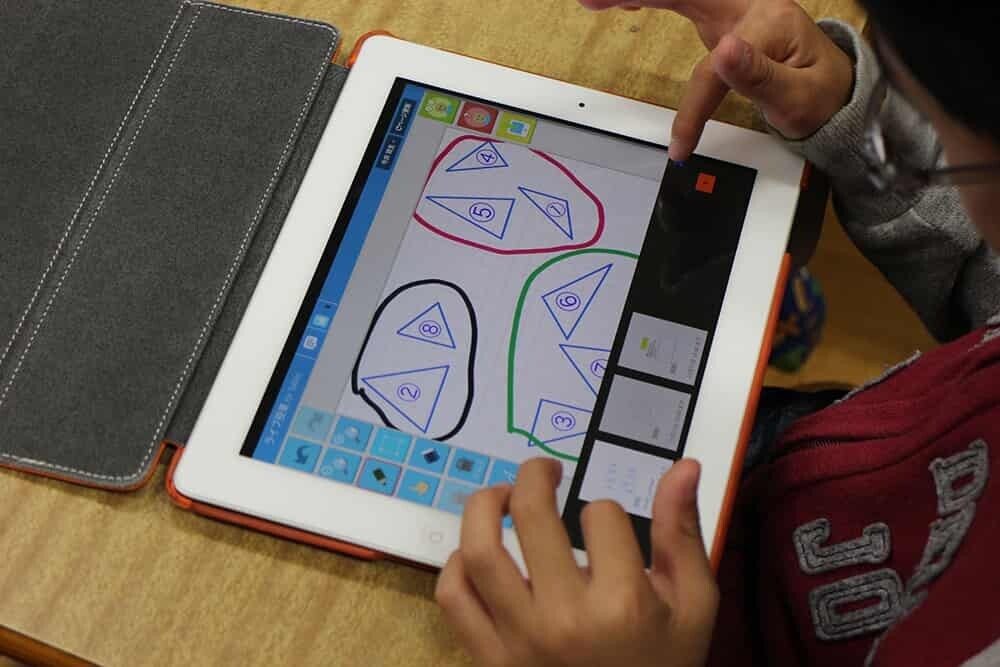 タブレット 協働学習
