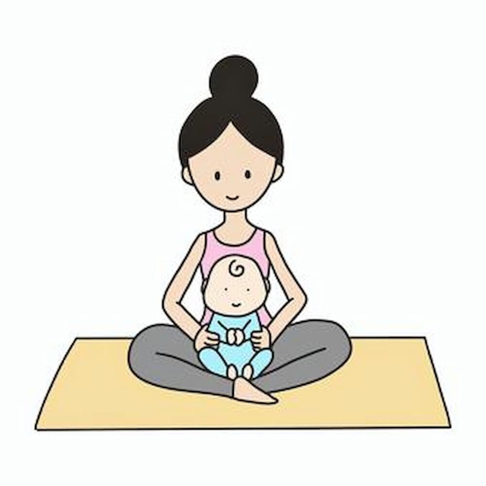ママ エクササイズ イラスト