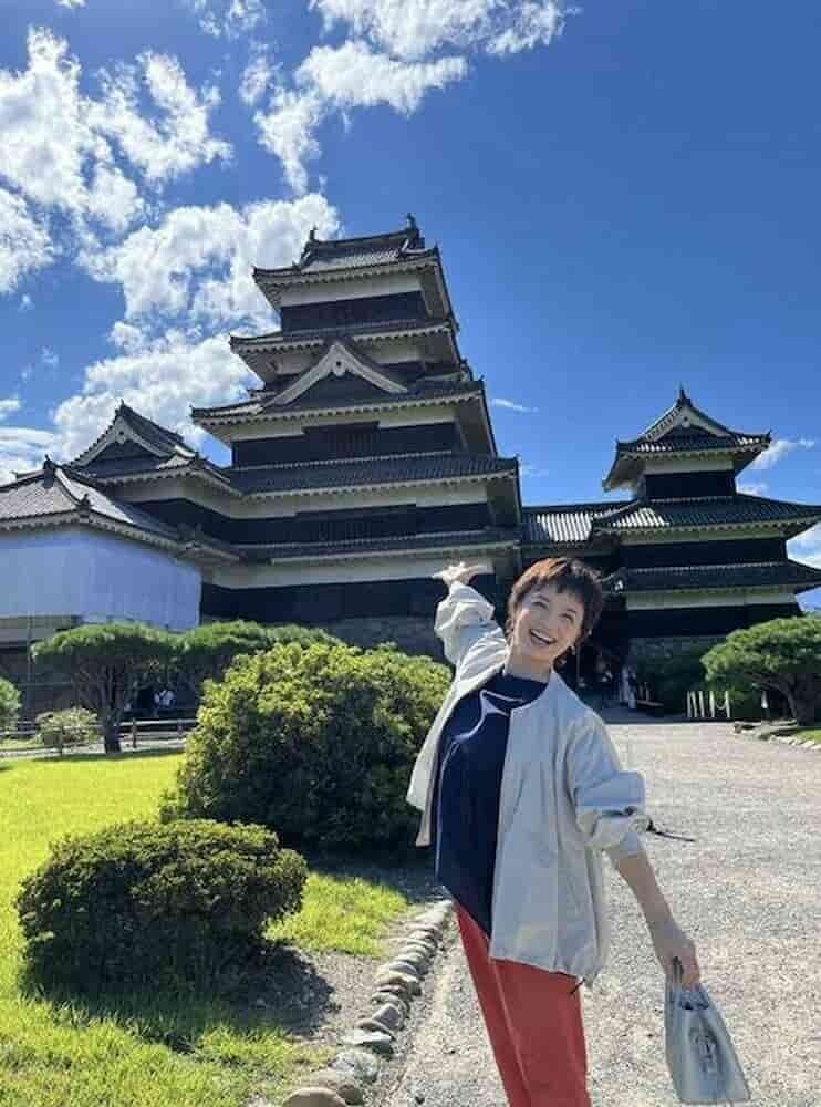 榊原郁恵 松本城 旅サラダ