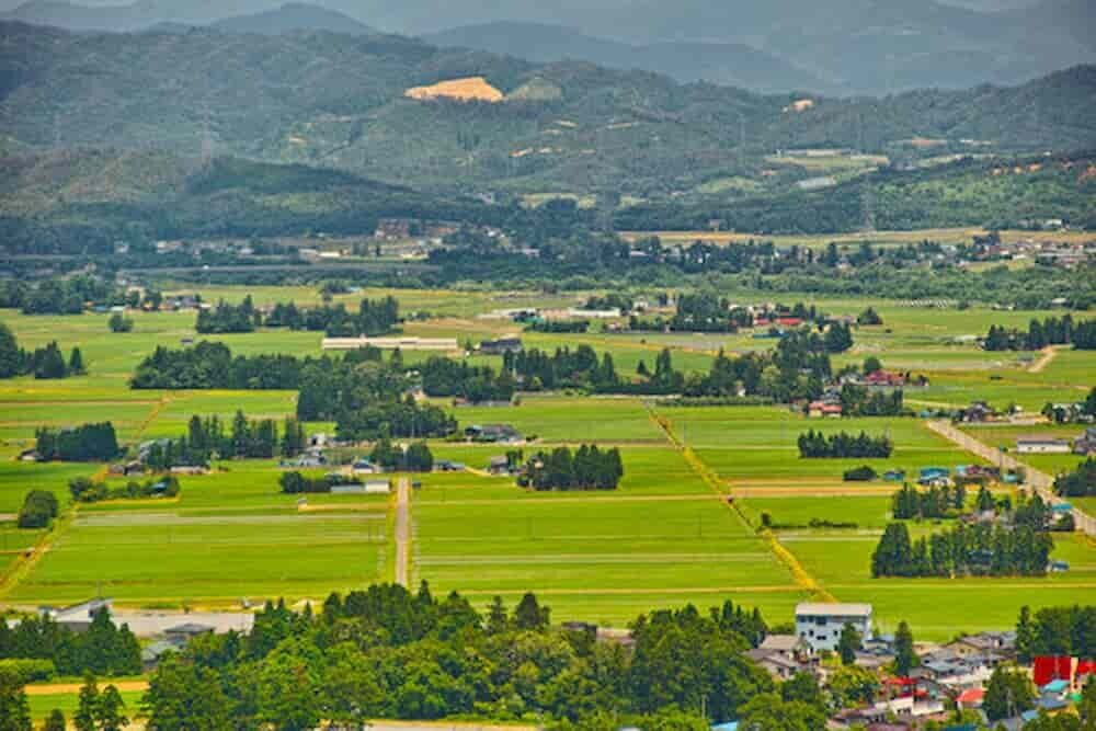 山形県白鷹町の風景