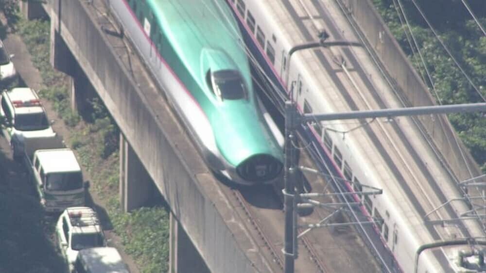 東北新幹線 連結分離