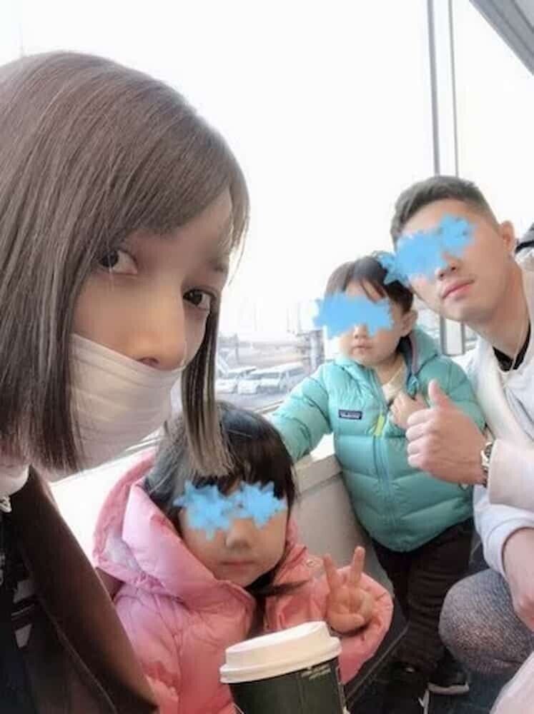 後藤真希の家族写真