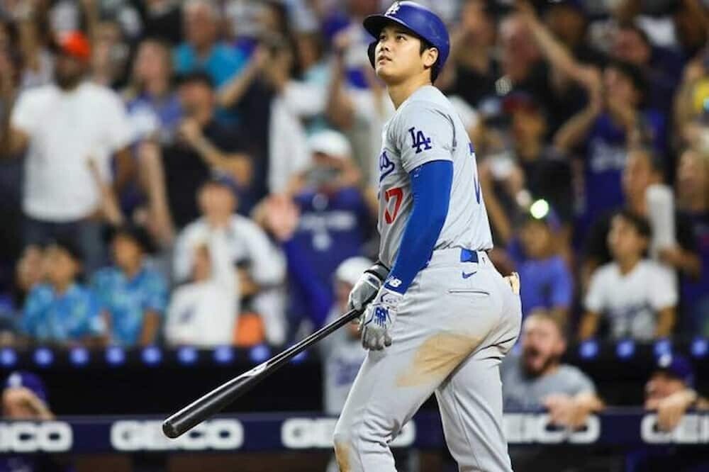 マーリンズ戦 大谷翔平 打席   