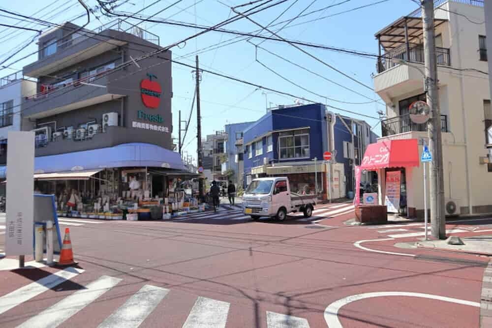 東京都大田区 交差点   