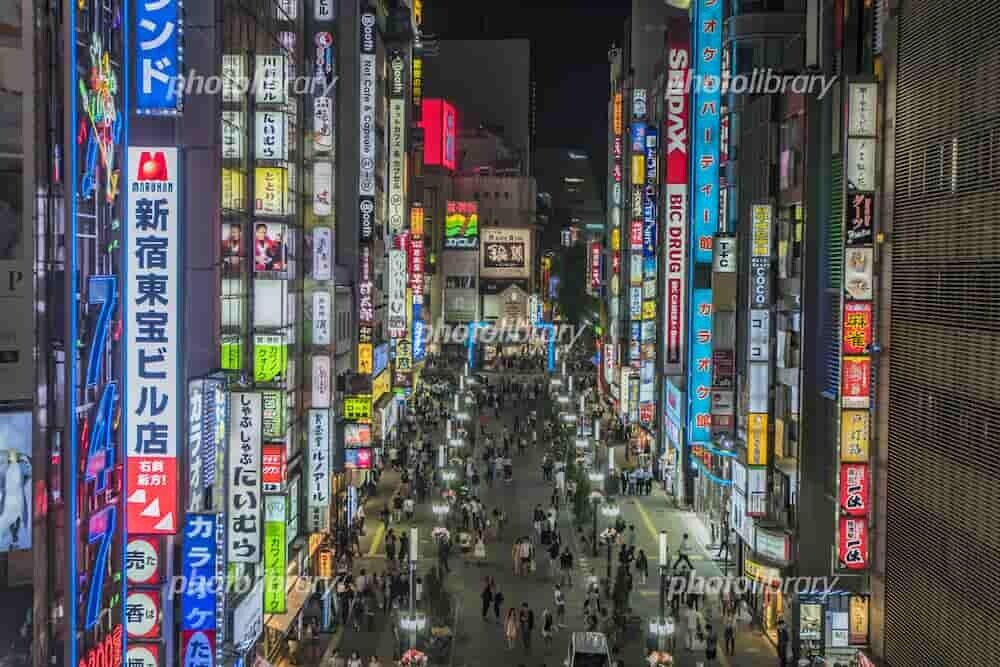 歌舞伎町 夜景   