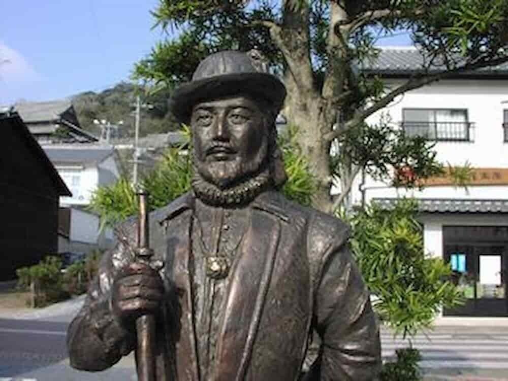 三浦按針 銅像