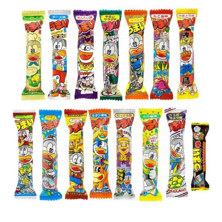 うまい棒 フレーバー一覧