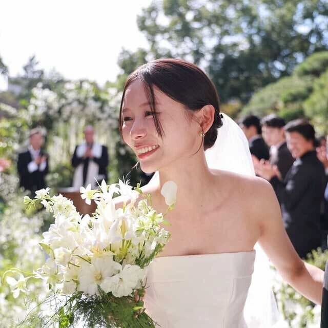 朝日奈央 ウエディングドレス