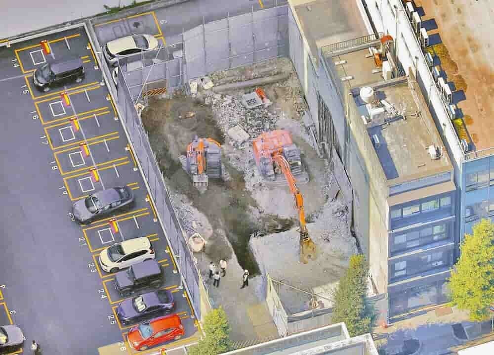 名古屋市中区丸の内 工事現場