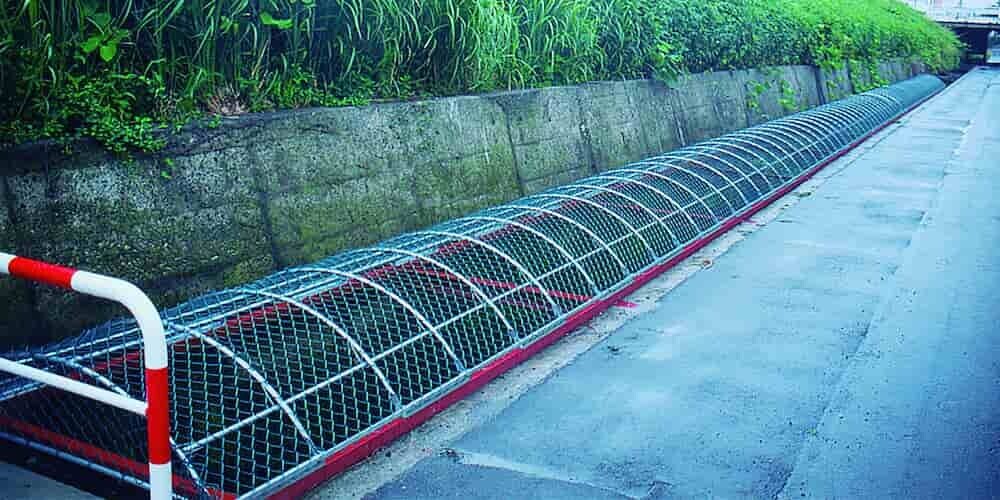 水路 安全柵
