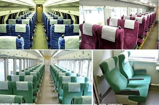 JR 普通列車 車内