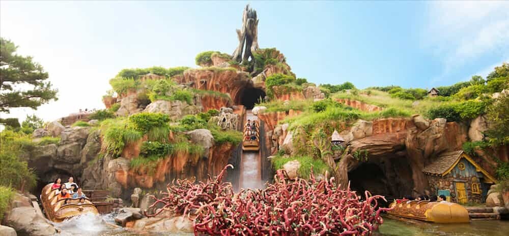 スプラッシュ・マウンテン TDL 外観