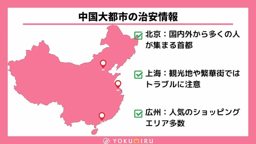 中国 治安 注意