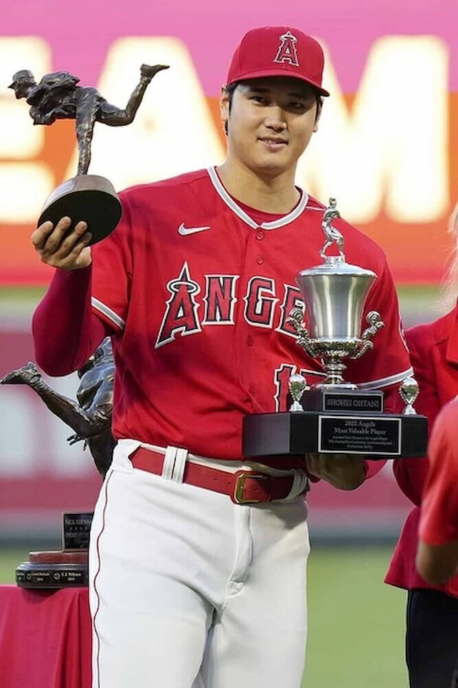 大谷翔平 受賞式