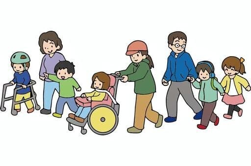 障害児支援 イラスト