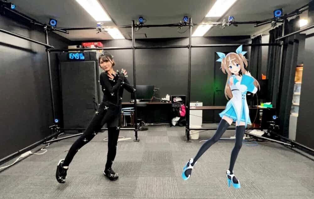 VTuberとモデラーのイメージ図