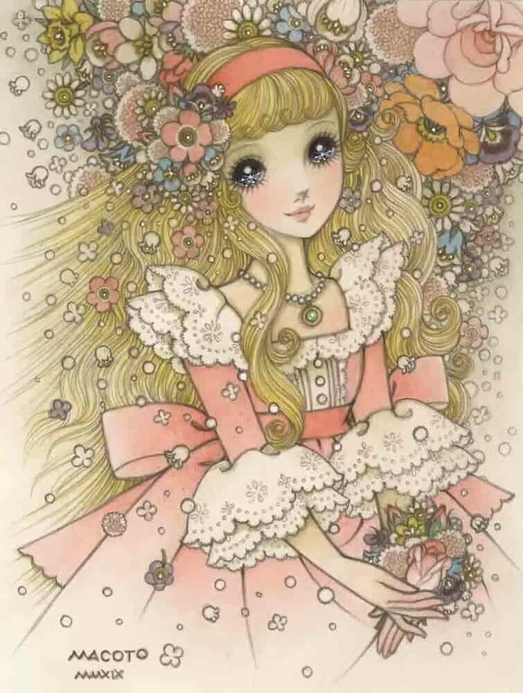 高橋真琴 イラスト 少女画